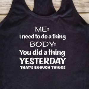 You did a thing Yesterday - women's fitted black